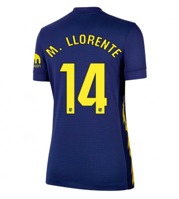 Atletico Madrid Marcos Llorente #14 Udebanetrøje Dame 2025-26 Kortærmet